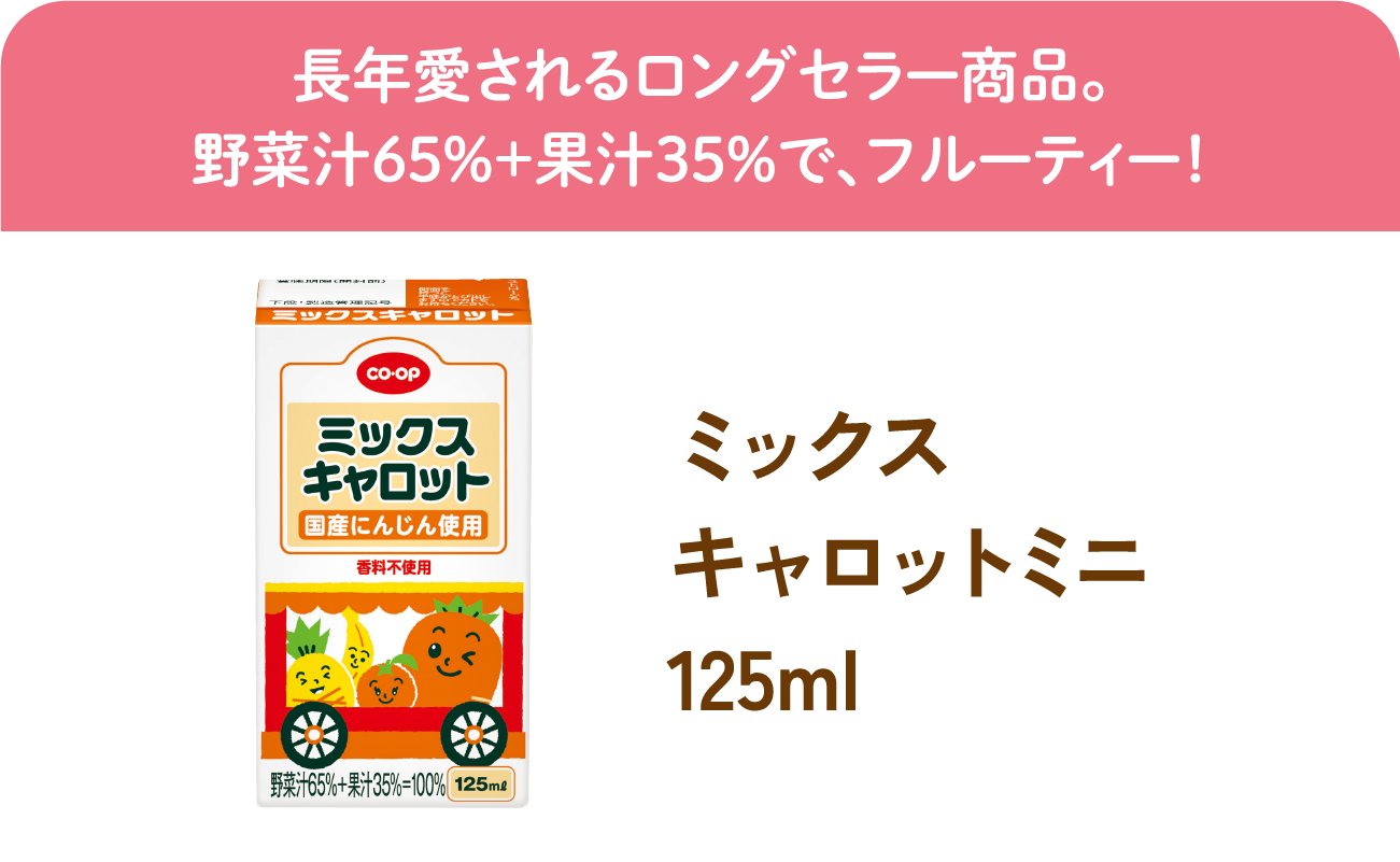 ミックスキャロットミニ125ml