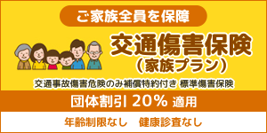 共栄火災　交通傷害保険（家族プラン）