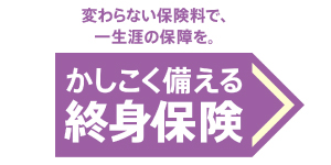 アフラック「かしこく備える終身保険」