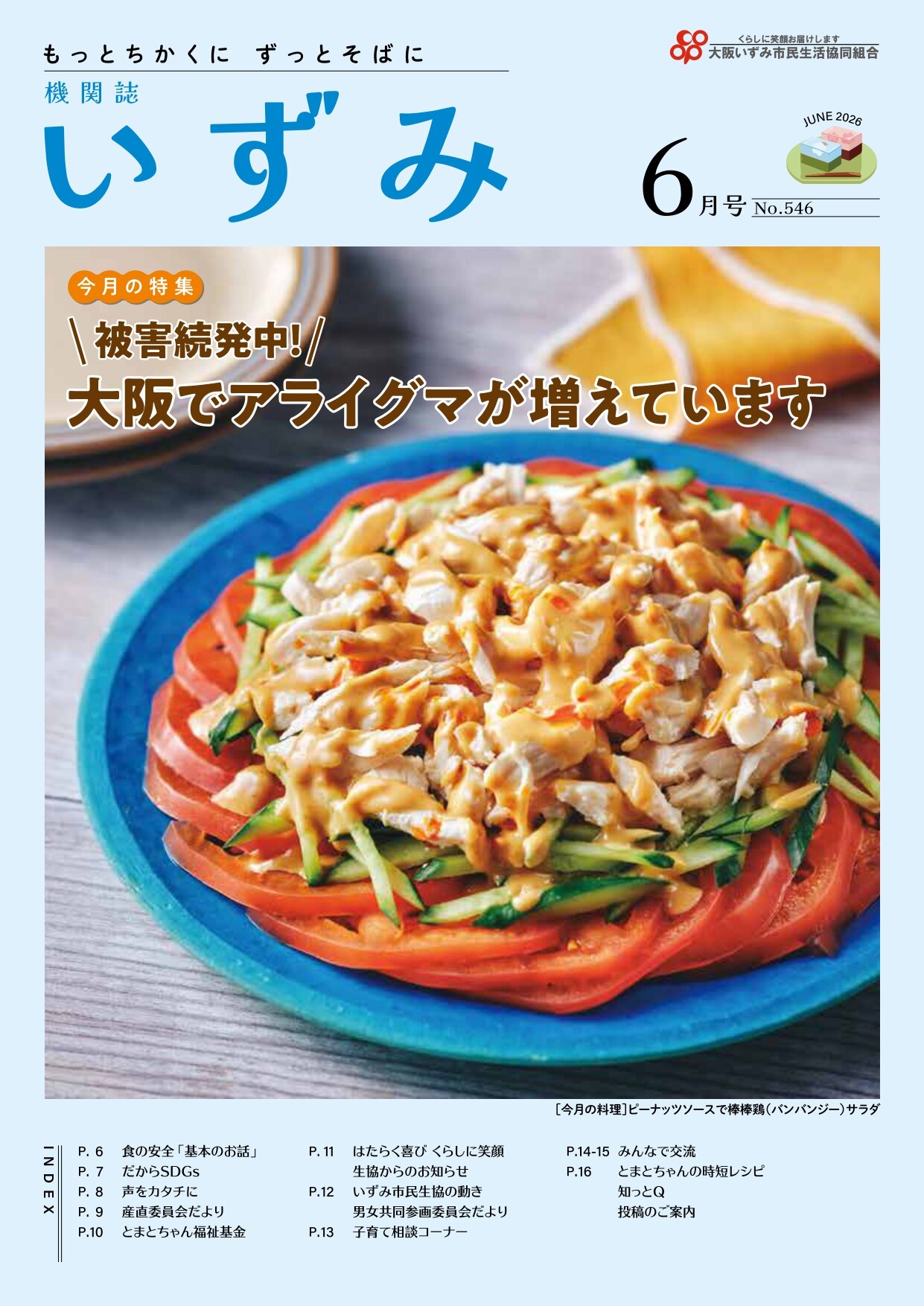 機関誌いずみ6月号