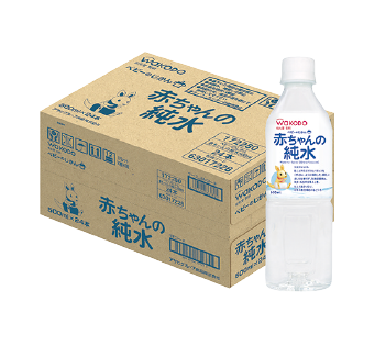 ベビーのじかん 赤ちゃんの純水 500ml×24 イメージ