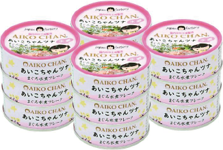 あいこちゃんツナまぐろ 水煮フレーク 70g×12 イメージ