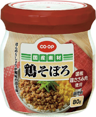 鶏そぼろ （国産鶏ささみ肉使用） 80g イメージ
