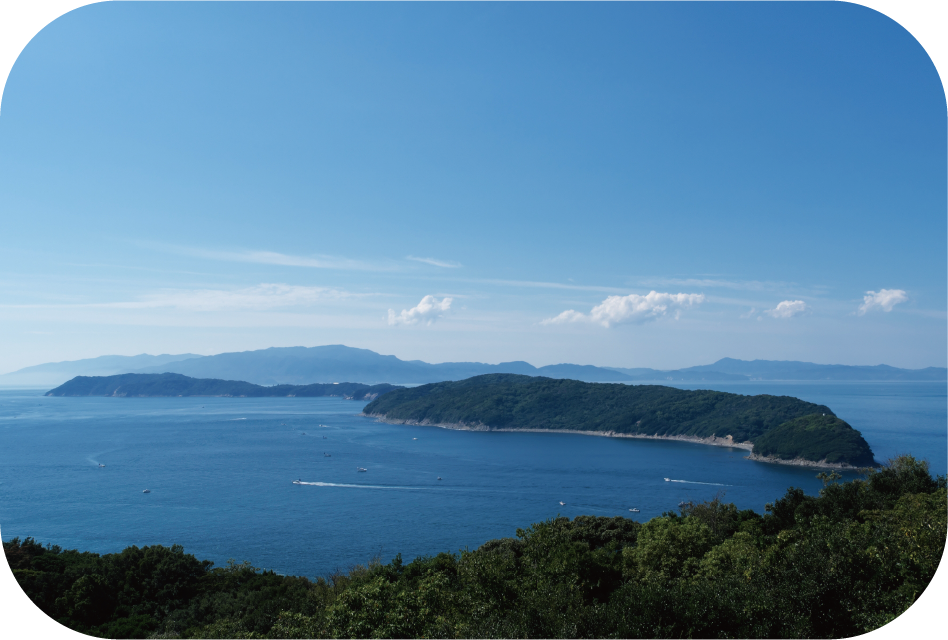 大阪湾の南側に位置する無人島