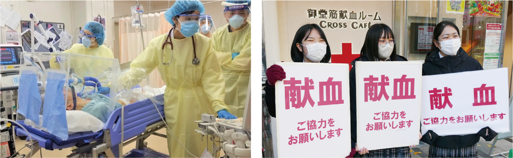 日本赤十字社の写真